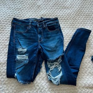 American eagle skinny jeans size 4
